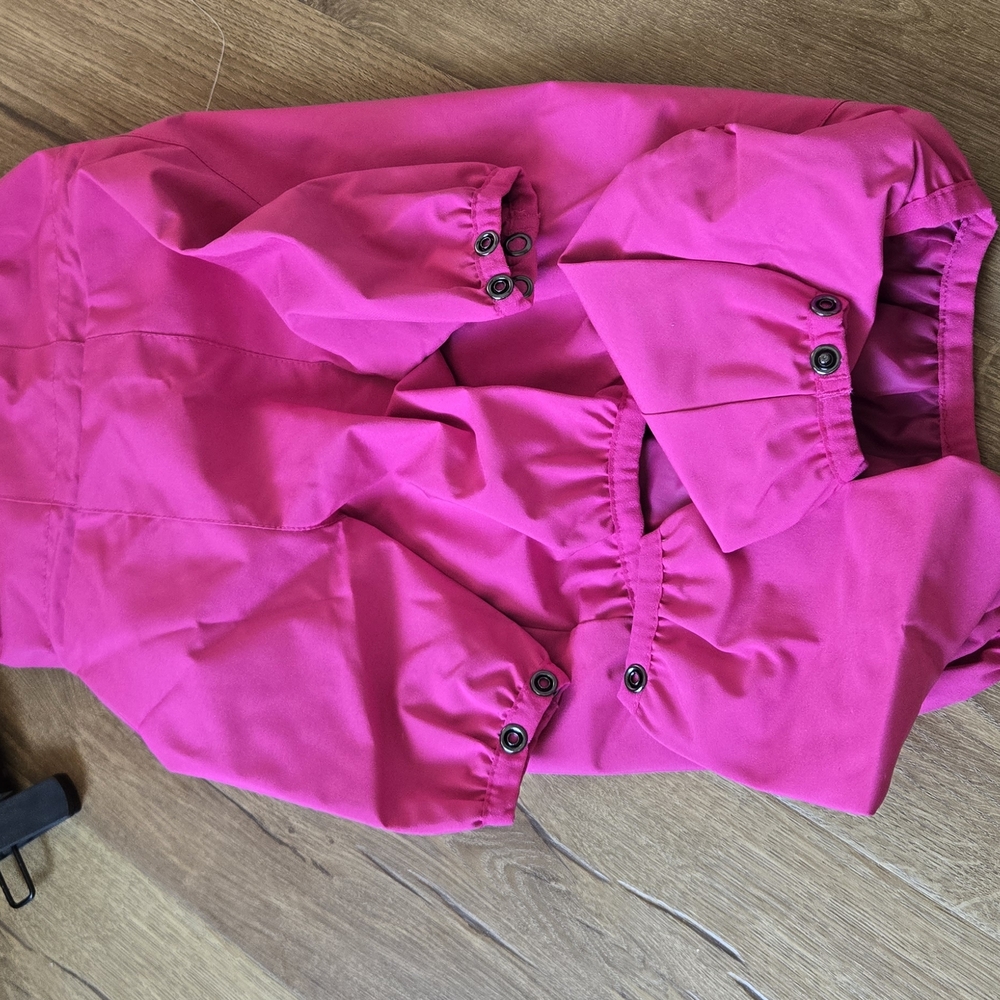 Canada Pooch Snowsuit Hot Pink Size 16 - Picture 4 of 6